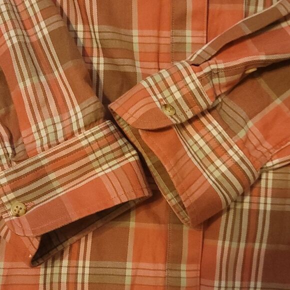 Lauren ralph lauren plaid shirt size large. - Picture 5 of 11